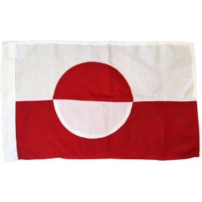 Langkilde & S�n Facadestang m. Gr�ndlandsk Flag