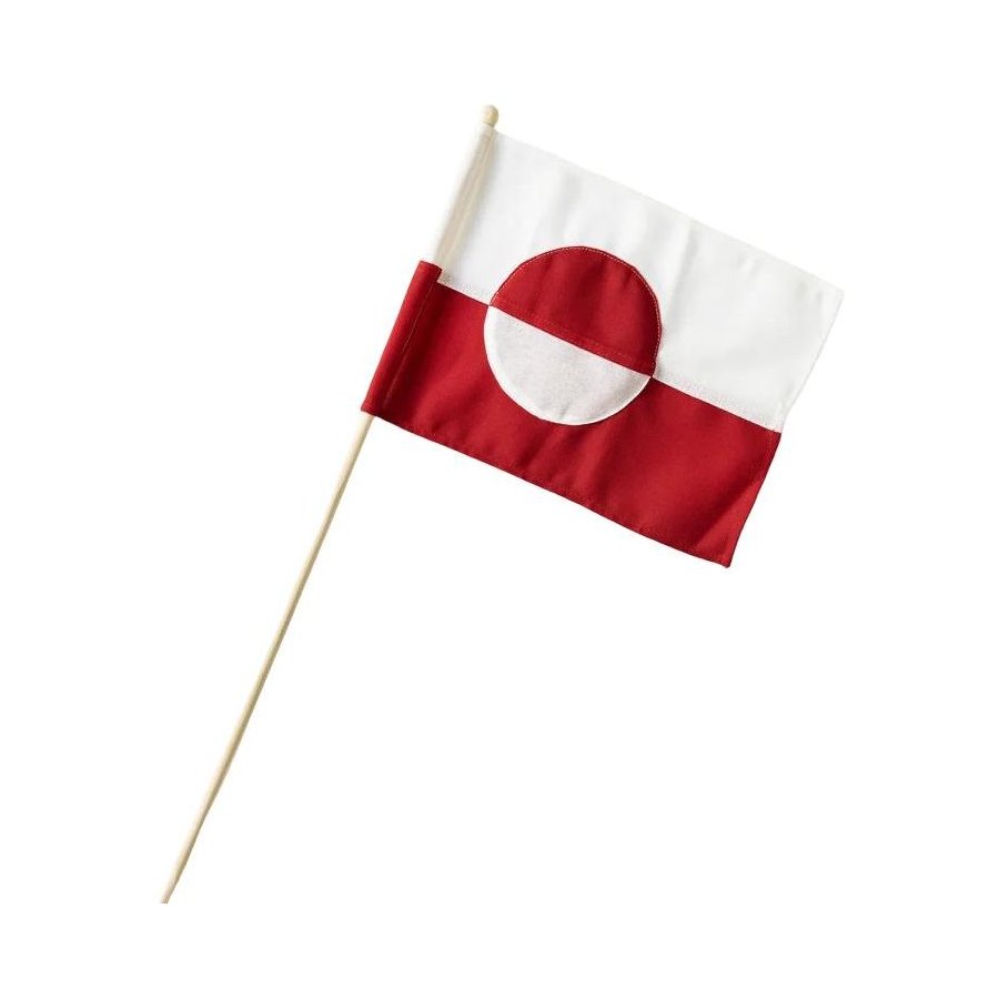 Langkilde & S�n Gr�nlandske Hurraflag 3 stk. 60 cm