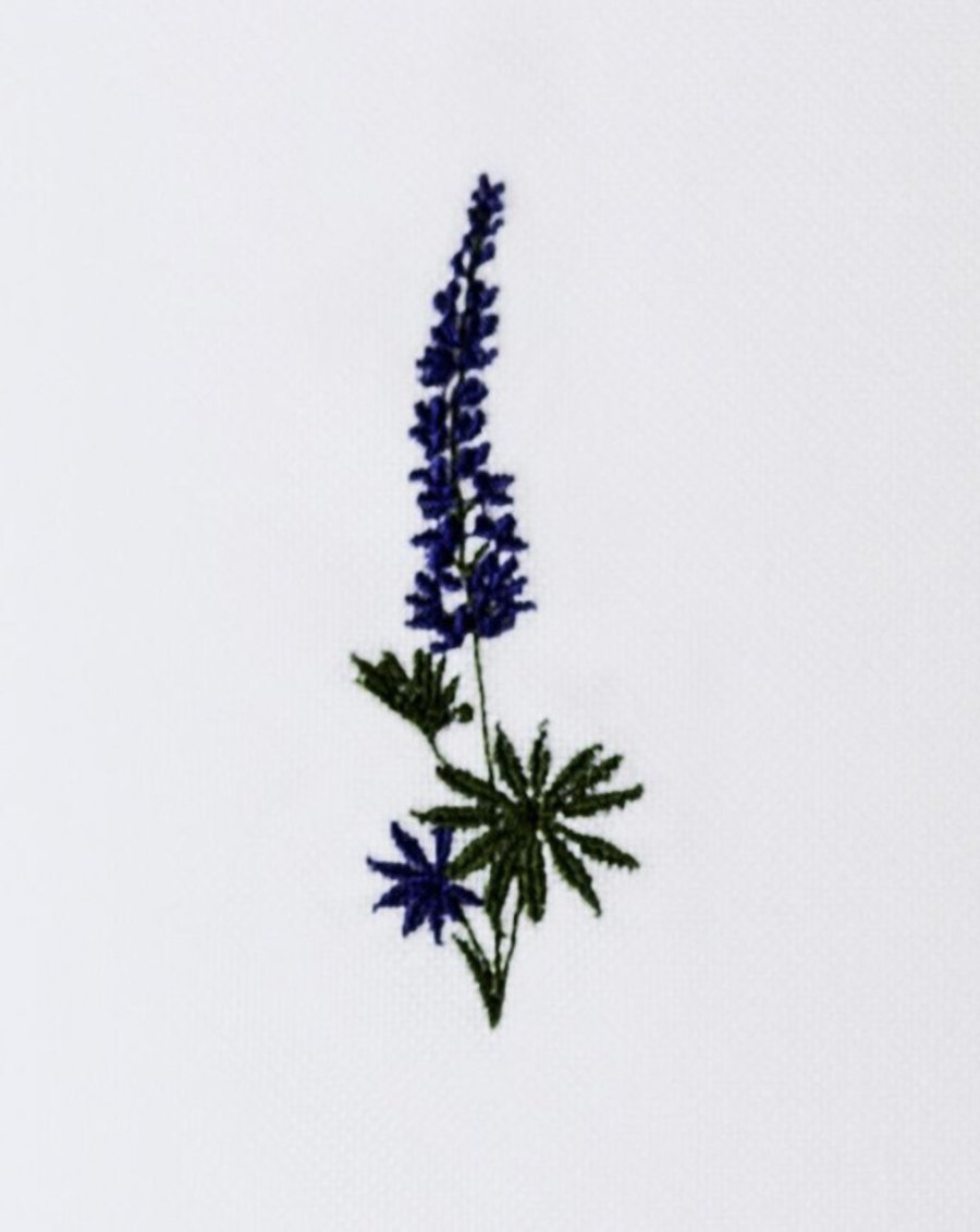 Langkilde & S�n Flora Serviette 50x50 cm, Lupine