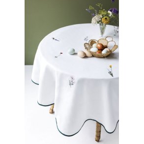 Langkilde & Sn Flora Runde Tischdecke 150 cm, Wild Flowers