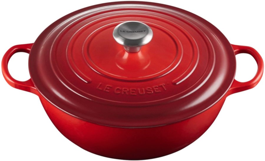 Le Creuset Signature Rund Stbejernsgryde 28 cm/4,9 L, Cerise