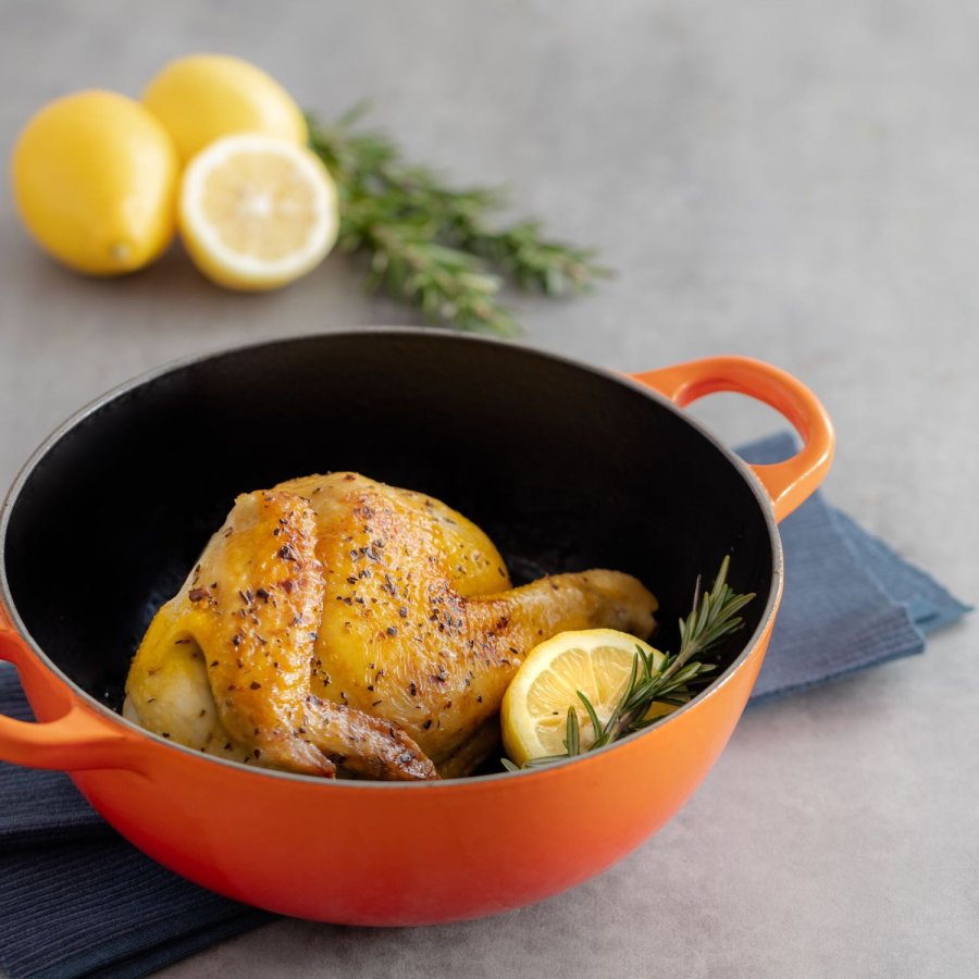 Le Creuset Signature Rund Stbejernsgryde 28 cm/4,9 L, Volcanic