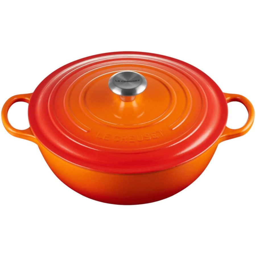 Le Creuset Signature Rund Stbejernsgryde 28 cm/4,9 L, Volcanic