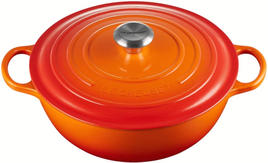Le Creuset Signature Rund Stbejernsgryde 28 cm/4,9 L, Volcanic