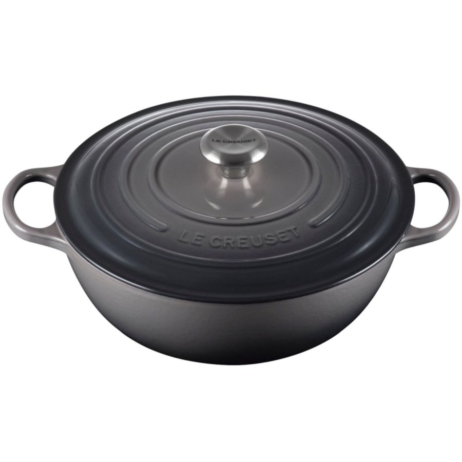 Le Creuset Signature Rund Stbejernsgryde 28 cm/4,9 L, Flint