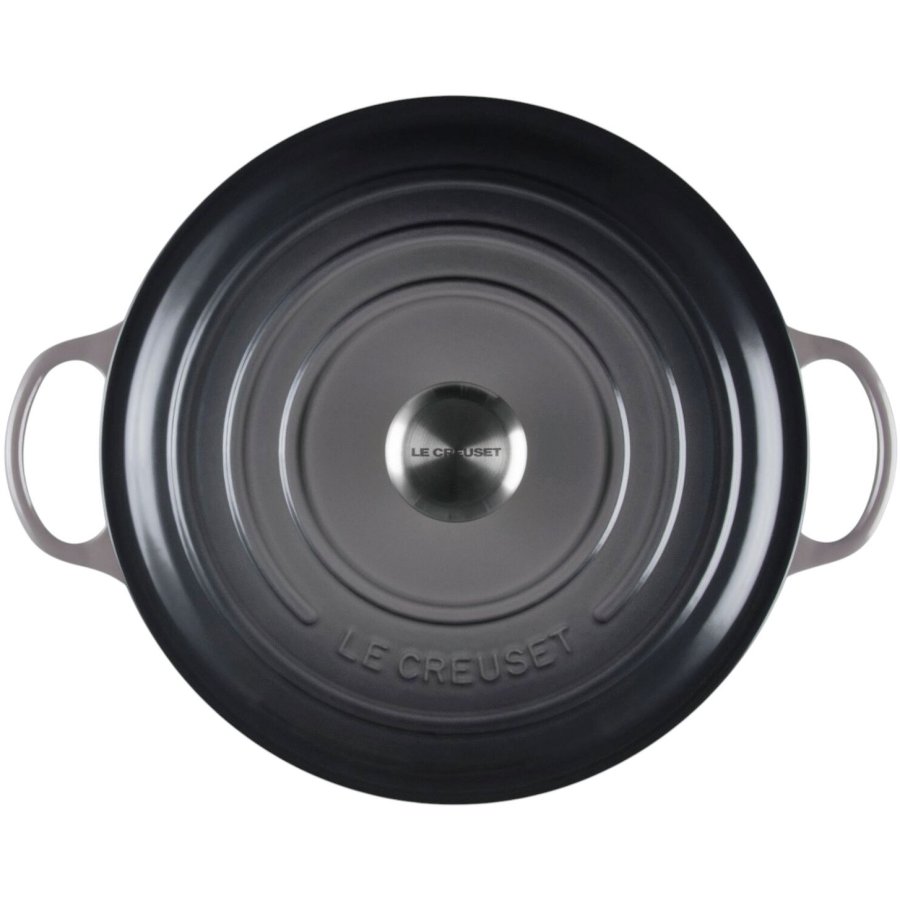 Le Creuset Signature Rund Stbejernsgryde 28 cm/4,9 L, Flint