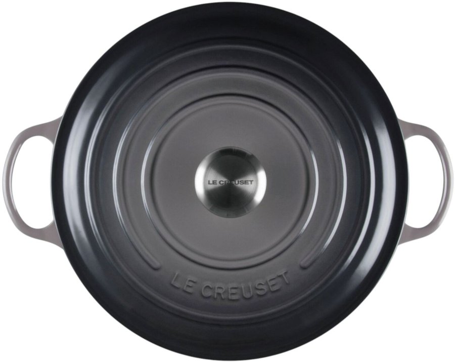 Le Creuset Signature Rund Stbejernsgryde 28 cm/4,9 L, Flint