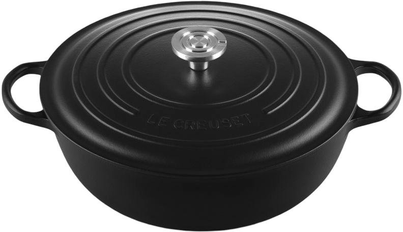 Le Creuset Signature St�bejernsstegegryde 32 cm/7 L, Matte Black