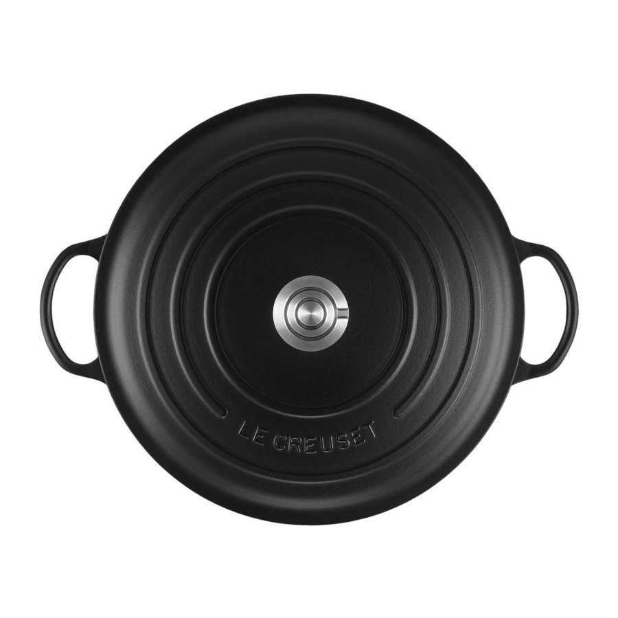 Le Creuset Signature St�bejernsstegegryde 32 cm/7 L, Matte Black