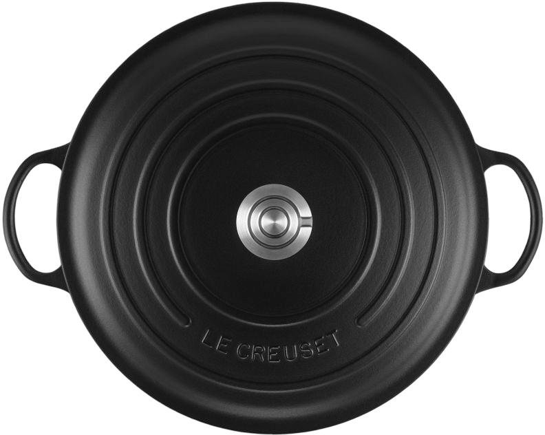 Le Creuset Signature St�bejernsstegegryde 32 cm/7 L, Matte Black