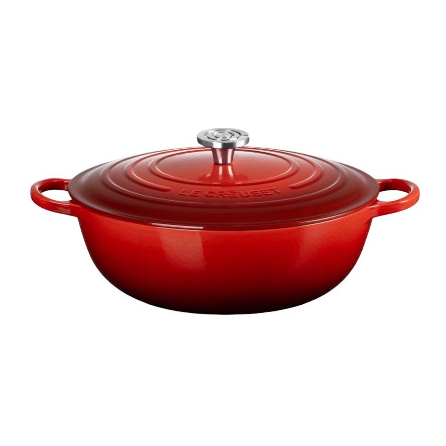 Le Creuset Signature St�bejernsstegegryde 32 cm/7 L, Cerise