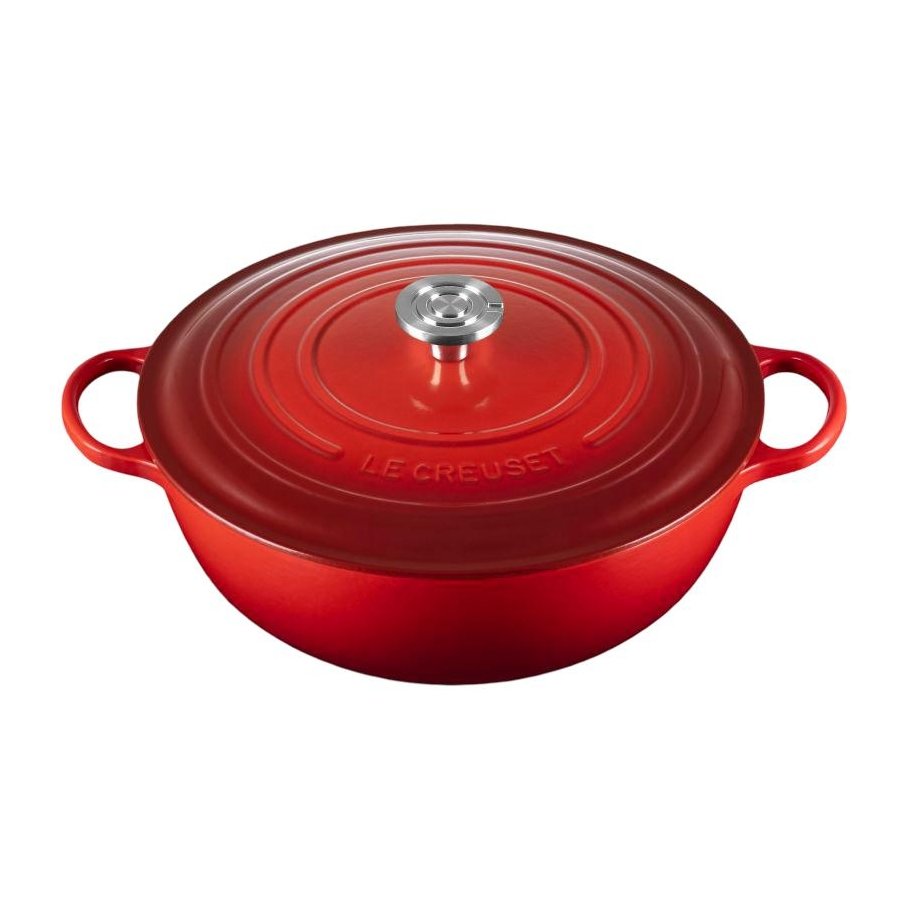Le Creuset Signature St�bejernsstegegryde 32 cm/7 L, Cerise