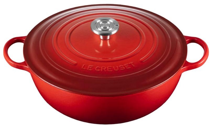 Le Creuset Signature St�bejernsstegegryde 32 cm/7 L, Cerise