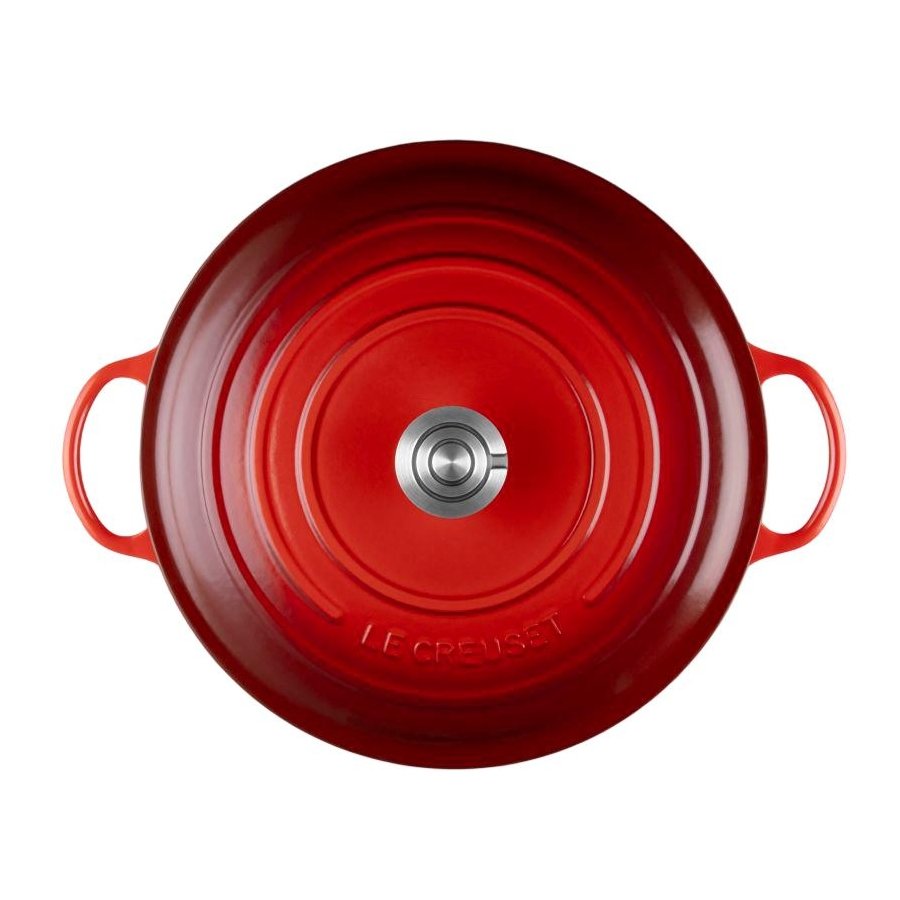 Le Creuset Signature St�bejernsstegegryde 32 cm/7 L, Cerise
