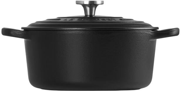 Le Creuset Signature Rund St�bejernsgryde 22 cm/3,3 L, Black