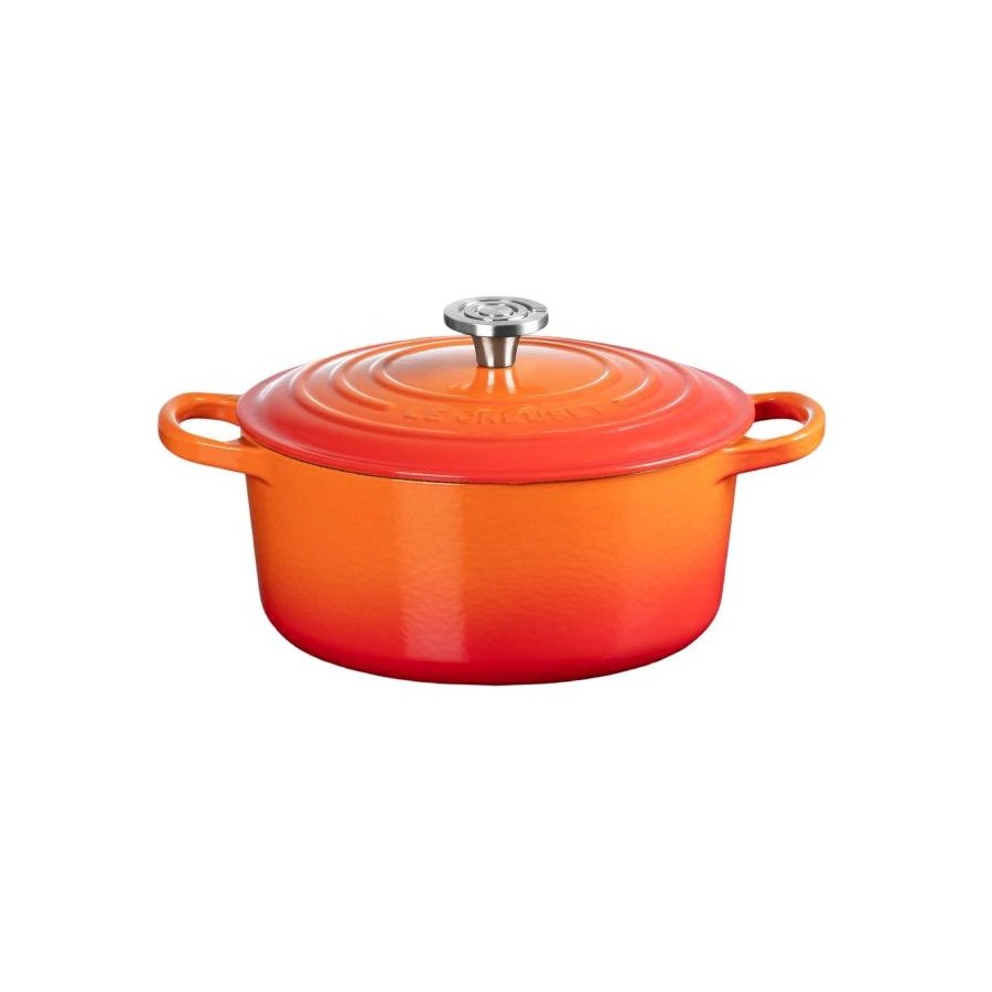 Le Creuset Signature Rund St�bejernsgryde 22 cm/3,3 L, Volcanic