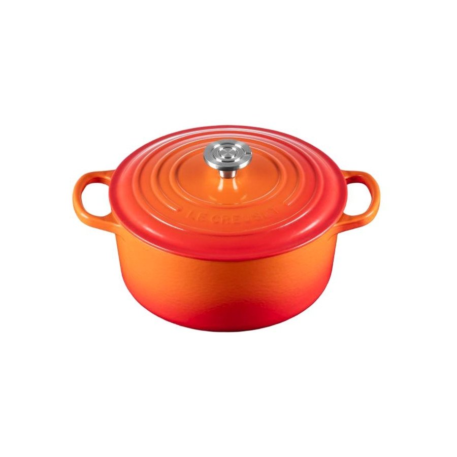 Le Creuset Signature Rund St�bejernsgryde 22 cm/3,3 L, Volcanic