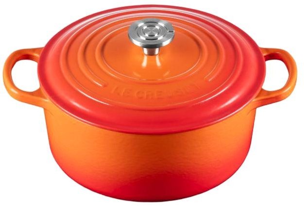 Le Creuset Signature Rund St�bejernsgryde 22 cm/3,3 L, Volcanic