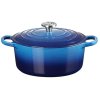 Le Creuset Signature Rund St�bejernsgryde 22 cm/3,3 L, Azure