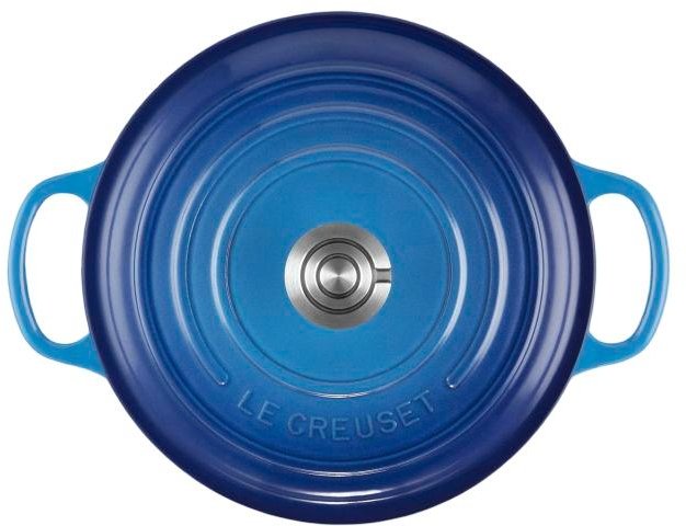 Le Creuset Signature Rund St�bejernsgryde 22 cm/3,3 L, Azure