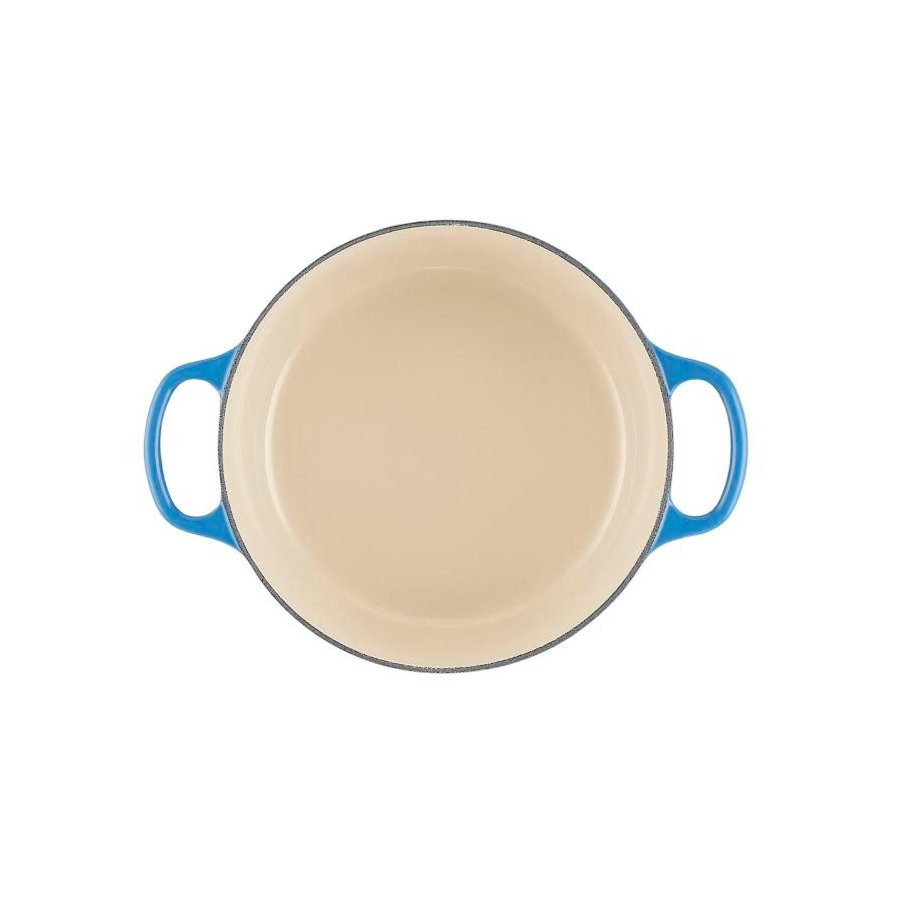 Le Creuset Signature Rund St�bejernsgryde 22 cm/3,3 L, Azure