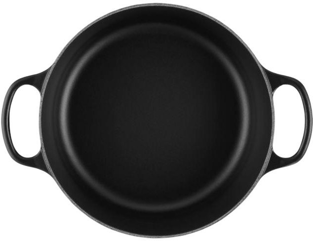 Le Creuset Signature Rund St�bejernsgryde 24 cm/4,2 L, Matte Black