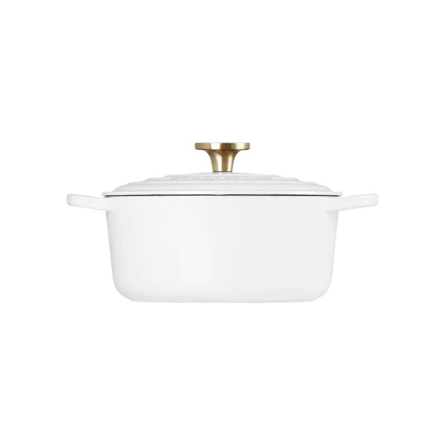 Le Creuset Signature Rund St�bejernsgryde 24 cm/4,2 L, White