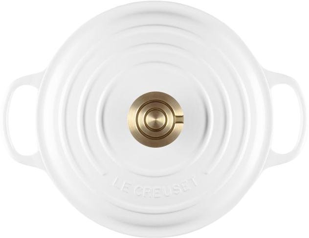 Le Creuset Signature Rund St�bejernsgryde 24 cm/4,2 L, White