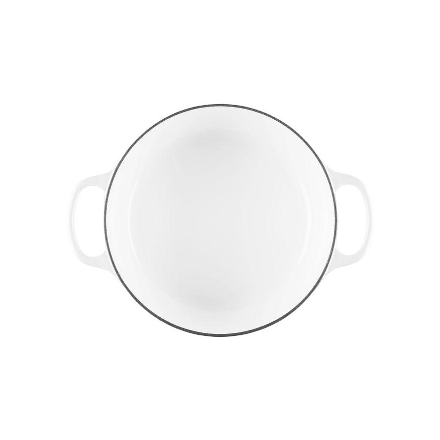 Le Creuset Signature Rund St�bejernsgryde 24 cm/4,2 L, White