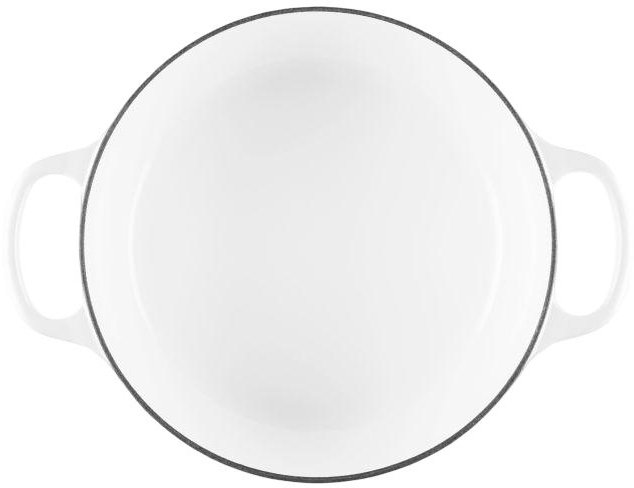 Le Creuset Signature Rund St�bejernsgryde 24 cm/4,2 L, White