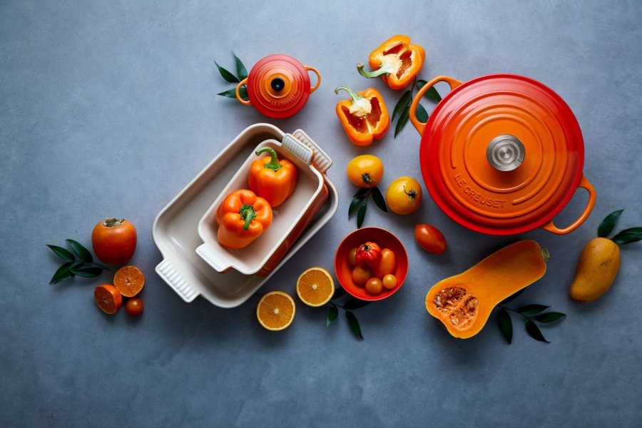 Le Creuset Signature Rund St�bejernsgryde 24 cm/4,2 L, Volcanic