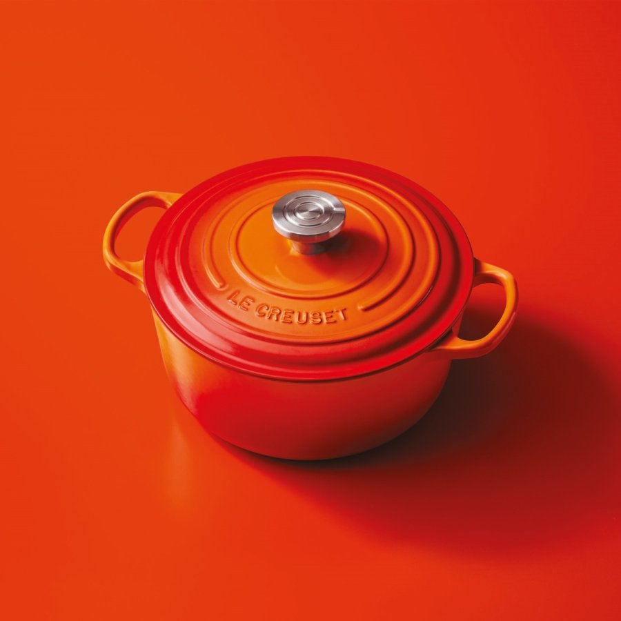 Le Creuset Signature Rund St�bejernsgryde 24 cm/4,2 L, Volcanic