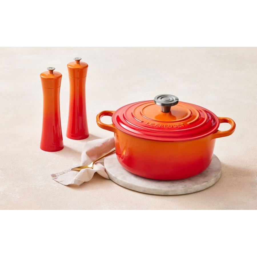 Le Creuset Signature Rund St�bejernsgryde 24 cm/4,2 L, Volcanic