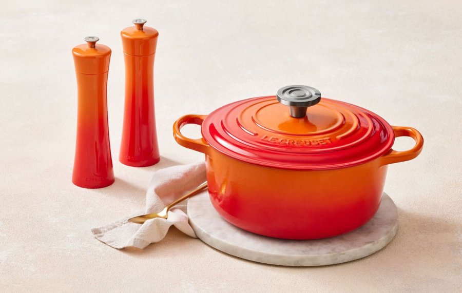 Le Creuset Signature Rund St�bejernsgryde 24 cm/4,2 L, Volcanic