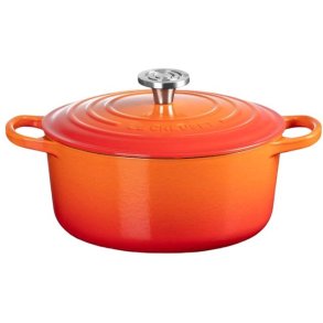 Le Creuset Signature Rund St�bejernsgryde 24 cm/4,2 L, Volcanic
