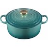 Le Creuset Signature St�bejernsgryde 24 cm/4,2 L, Bleu Riviera