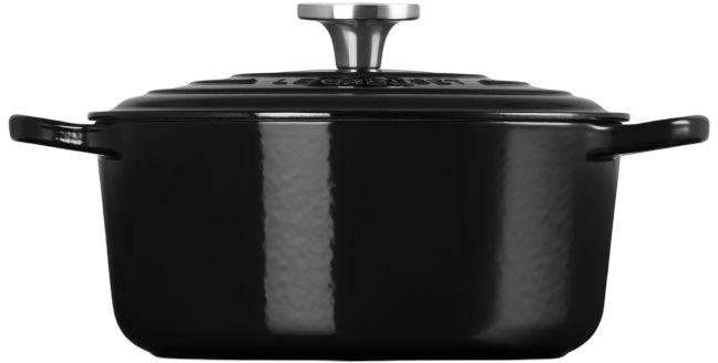 Le Creuset Signature Rund St�bejernsgryde 24 cm/4,2 L, Black