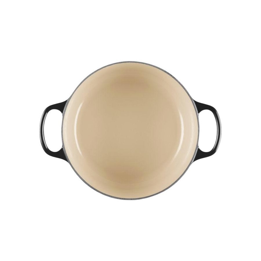 Le Creuset Signature Rund St�bejernsgryde 24 cm/4,2 L, Black