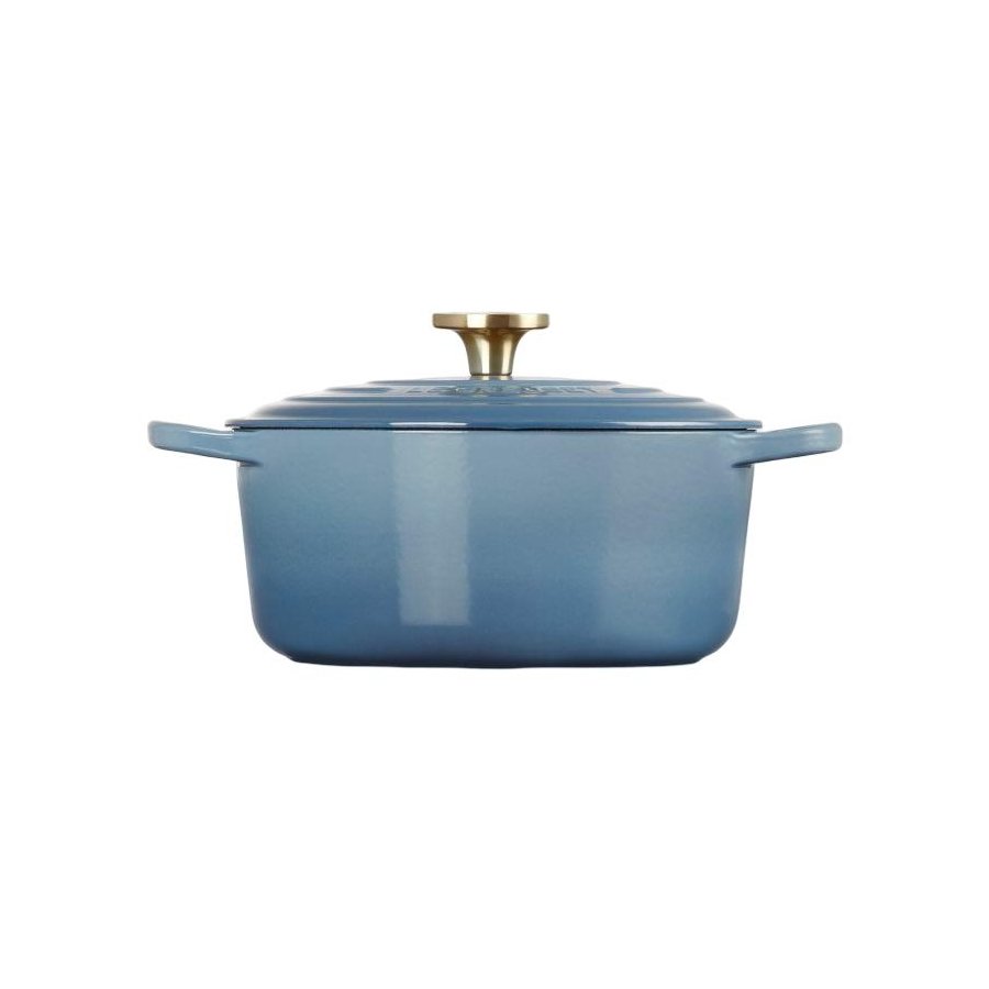 Le Creuset Signature Rund St�bejernsgryde 24 cm/4,2 L, Chambray