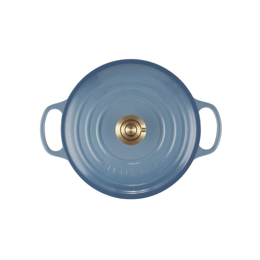 Le Creuset Signature Rund St�bejernsgryde 24 cm/4,2 L, Chambray