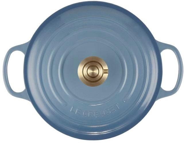 Le Creuset Signature Rund St�bejernsgryde 24 cm/4,2 L, Chambray