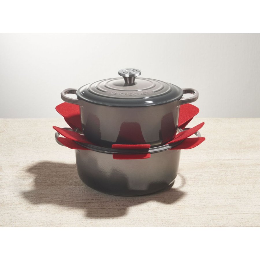 Le Creuset Signature Rund St�bejernsgryde 24 cm/4,2 L, Flint