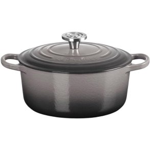 Le Creuset Signature Rund St�bejernsgryde 24 cm/4,2 L, Flint