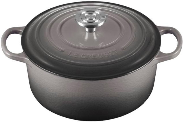Le Creuset Signature Rund St�bejernsgryde 24 cm/4,2 L, Flint
