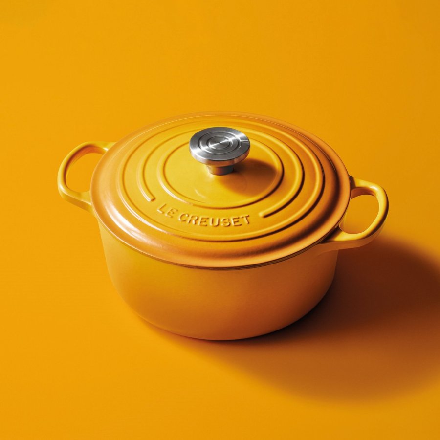 Le Creuset Signature Rund St�bejernsgryde 24 cm/4,2 L, Nectar
