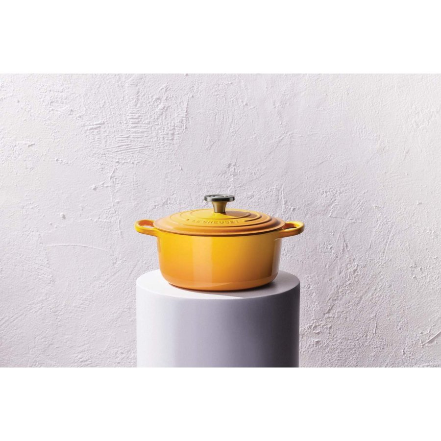 Le Creuset Signature Rund St�bejernsgryde 24 cm/4,2 L, Nectar
