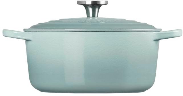 Le Creuset Signature Rund St�bejernsgryde 24 cm/4,2 L, Sea Salt