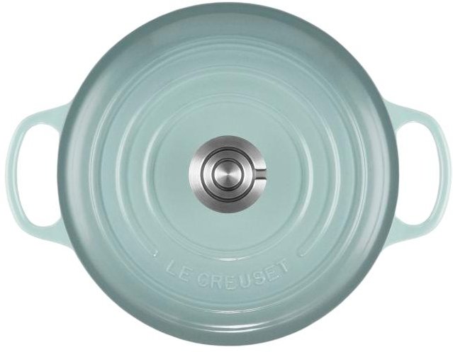 Le Creuset Signature Rund St�bejernsgryde 24 cm/4,2 L, Sea Salt