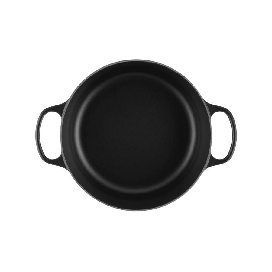 Le Creuset Signature Rund St�bejernsgryde 26 cm/5,3 L, Matte Black