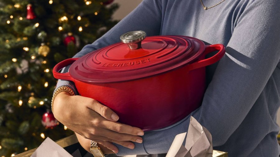 Le Creuset Signature Rund St�bejernsgryde 26 cm/5,3 L, Cerise